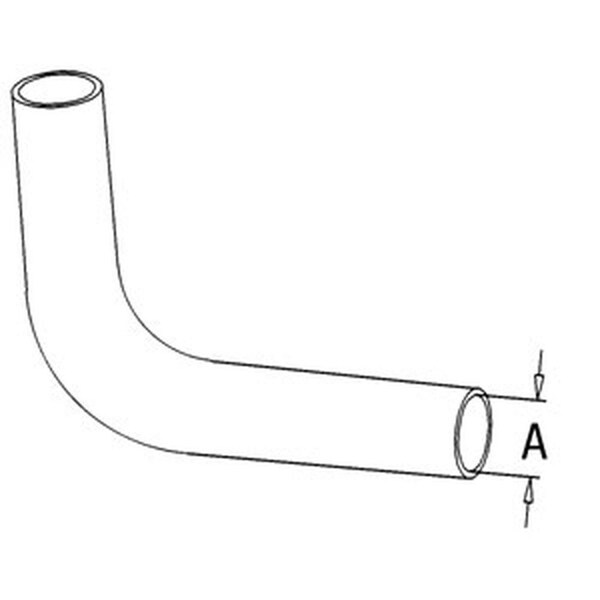 Aftermarket New Upper Radiator Hose Fits Ford New Holland 8530 8630 8730 883 E3NN8333AA - main